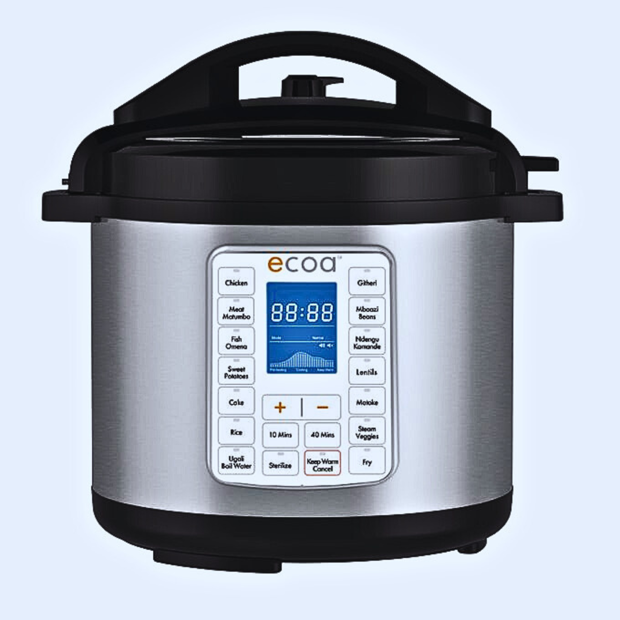 Ecoa 8 Litre Electric Pressure Cooker