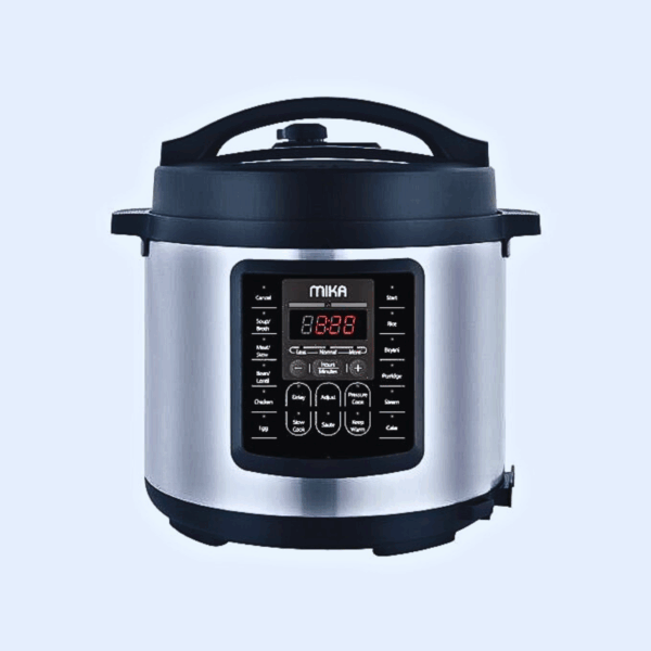Mika 6L Smart Electric Pressure Cooker, Stainless Steel